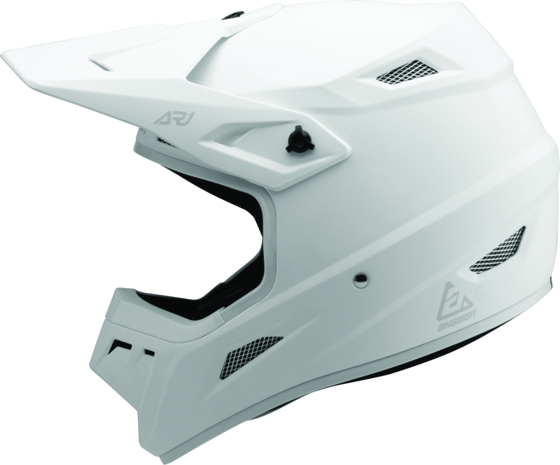 Answer AR1 Solid Helmet White Youth - Small Answer Helmets and Accessories AXOPROS