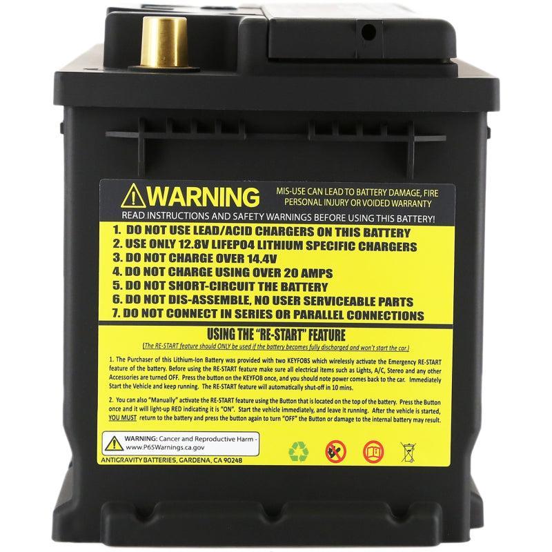 Antigravity H6/Group 48 Lithium Car Battery Antigravity Batteries Batteries AXOPROS