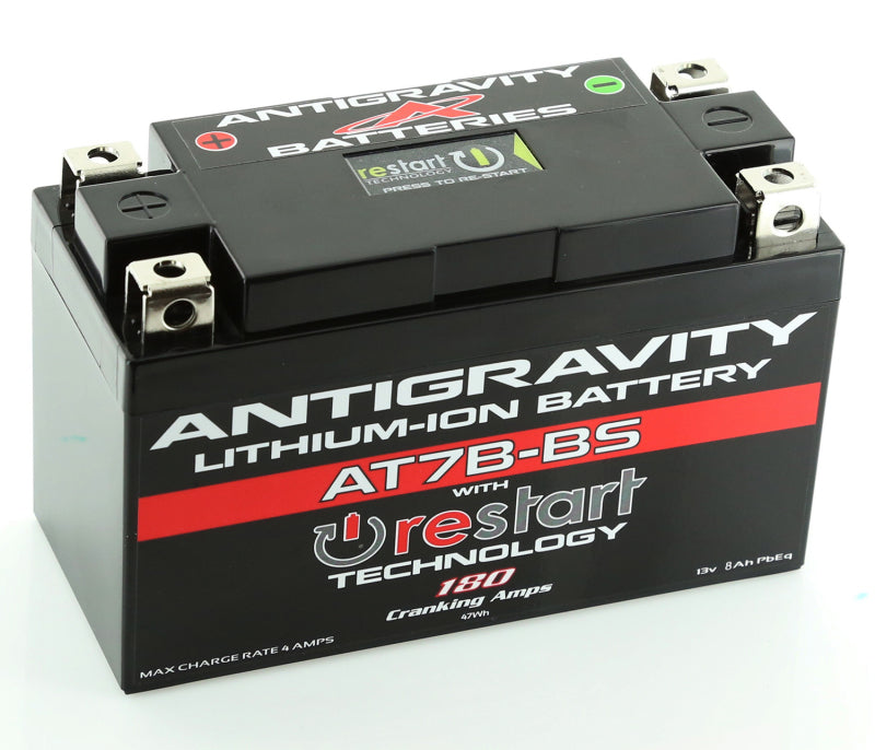 Antigravity YT7B-BS Lithium Battery w/Re-Start Antigravity Batteries Batteries AXOPROS