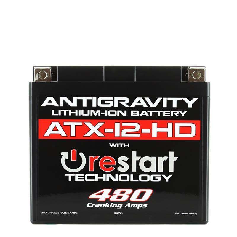 Antigravity YTX12 High Power Lithium Battery w/Re-Start Antigravity Batteries Batteries AXOPROS