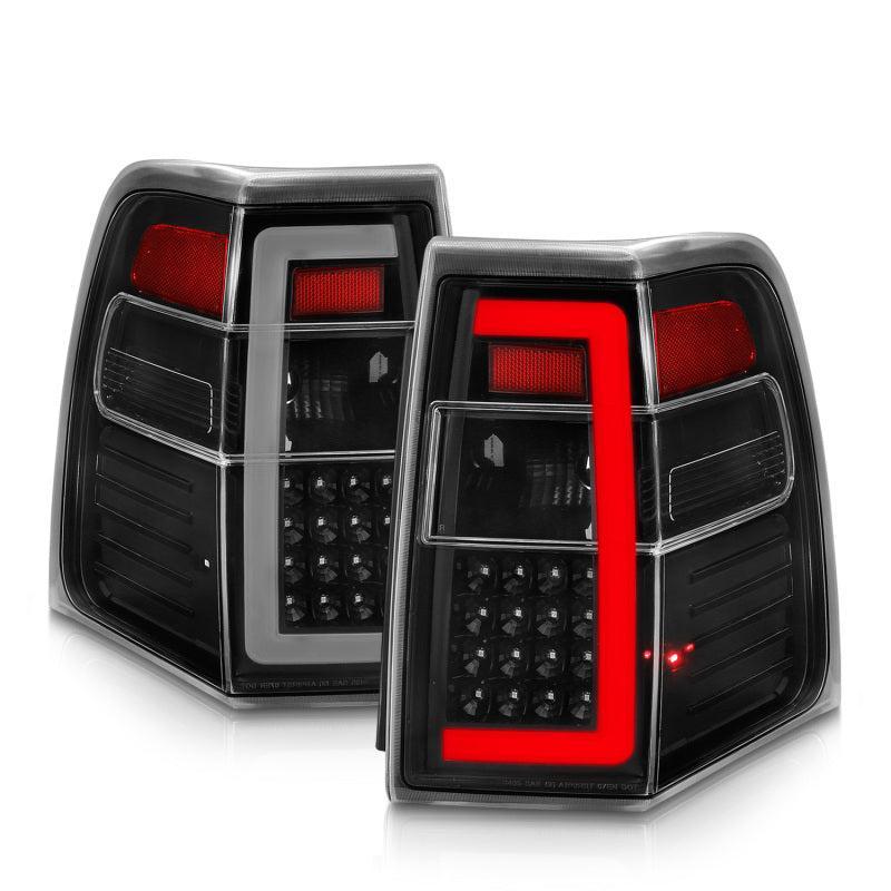 ANZO 07-17 Ford Expedition LED Taillights w/ Light Bar Black Housing Clear Lens ANZO Tail Lights  AXOPROS