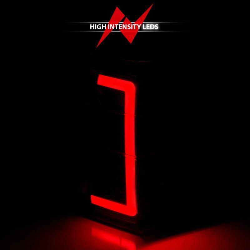 ANZO 07-17 Ford Expedition LED Taillights w/ Light Bar Black Housing Smoke Lens ANZO Tail Lights  AXOPROS