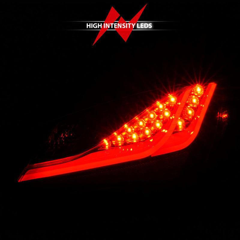 ANZO 10-13 Hyundai Genesis 2DR LED Taillights Smoke ANZO Tail Lights AXOPROS