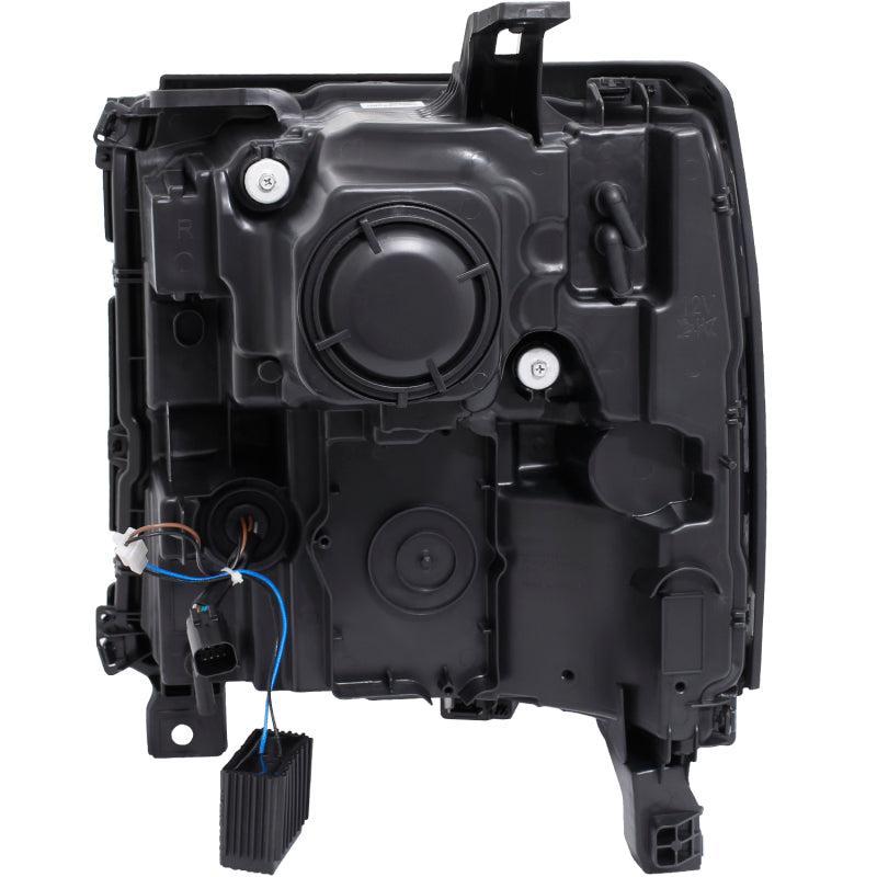 ANZO 16-17 Chevy Silverado 1500 Prjctr. Headlight Plank Styl. w/Amber (Only Work w/HID Equip. Truck) ANZO Headlights AXOPROS