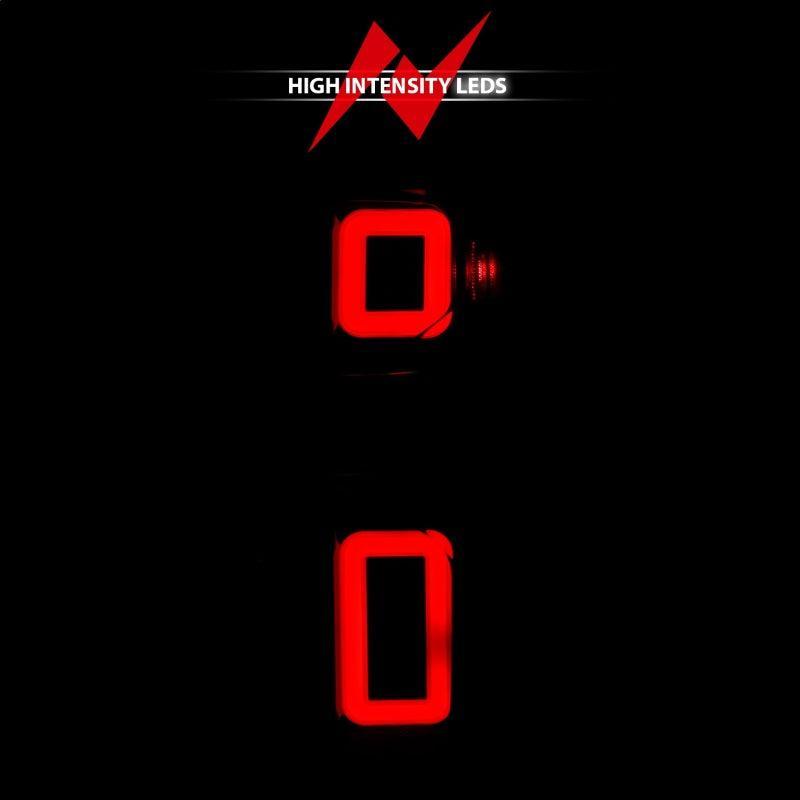 Anzo 19-21 Chevy Silverado Full LED Tailights Black Housing Smoke Lens G2 (w/C Light Bars) ANZO Tail Lights AXOPROS