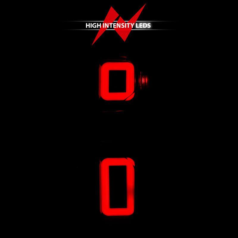 Anzo 19-21 Chevy Silverado Work TruckFull LED Tailights Black Housing Smoke Lens G2 (w/C Light Bars) ANZO Tail Lights AXOPROS