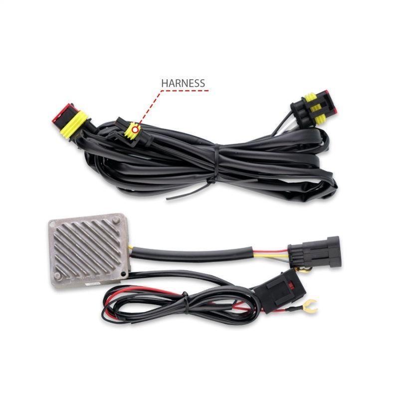 ANZO 19-22 Chevrolet Silverado 1500 LED Proj HL w/Lgt Bar SwBk Seq. Blk w/In. Light - Passenger Side ANZO Headlights AXOPROS