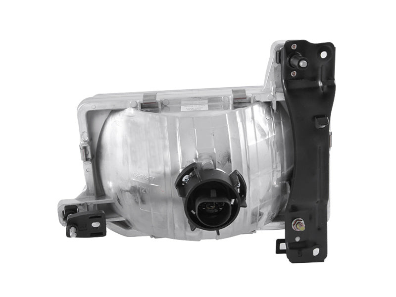 ANZO 1988-1989 Nissan Hardbody Crystal Headlights Chrome ANZO Headlights AXOPROS