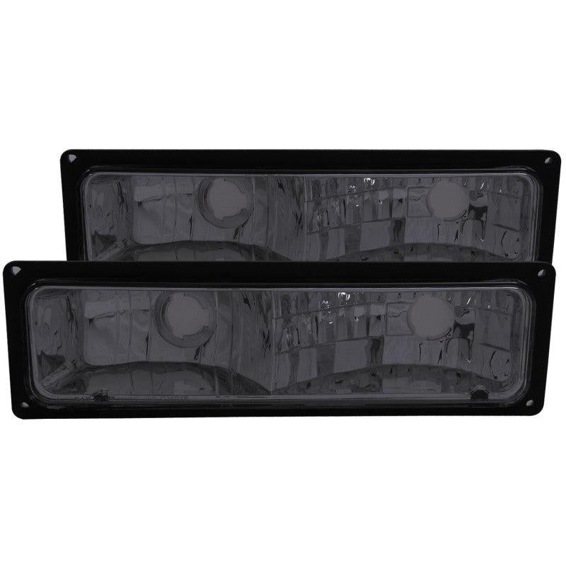 ANZO 1988-1998 Chevrolet C1500 Euro Parking Lights Smoke ANZO Lights Corner  AXOPROS