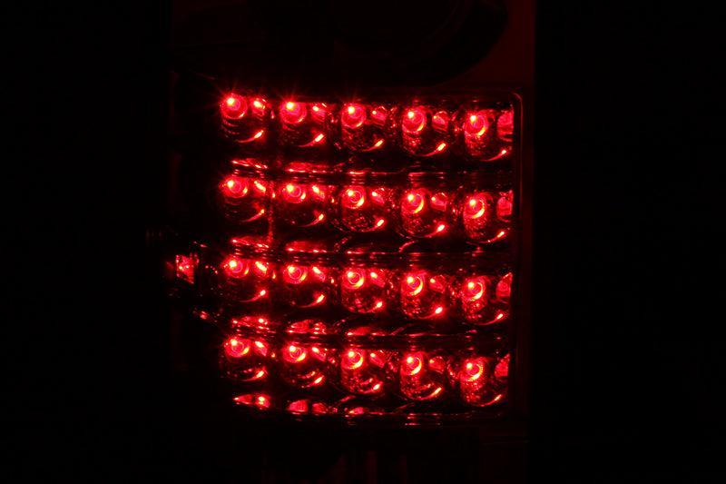 ANZO 1989-1995 Toyota Pickup LED Taillights Red/Clear ANZO Tail Lights  AXOPROS