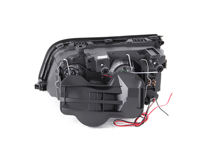 ANZO 1994-2000 Mercedes Benz C Class W202 Crystal Headlights Chrome ANZO Headlights AXOPROS