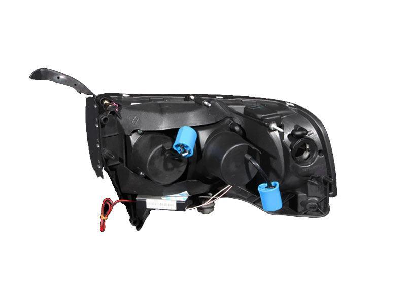 ANZO 1994-2001 Dodge Ram Projector Headlights w/ Halo Black ANZO Headlights AXOPROS