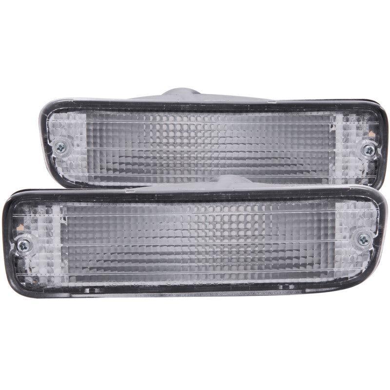 ANZO 1995-1997 Toyota Tacoma Euro Parking Lights Chrome ANZO Lights Corner  AXOPROS