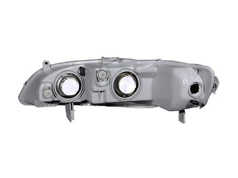 ANZO 1998-2002 Honda Accord Crystal Headlights Black ANZO Headlights AXOPROS