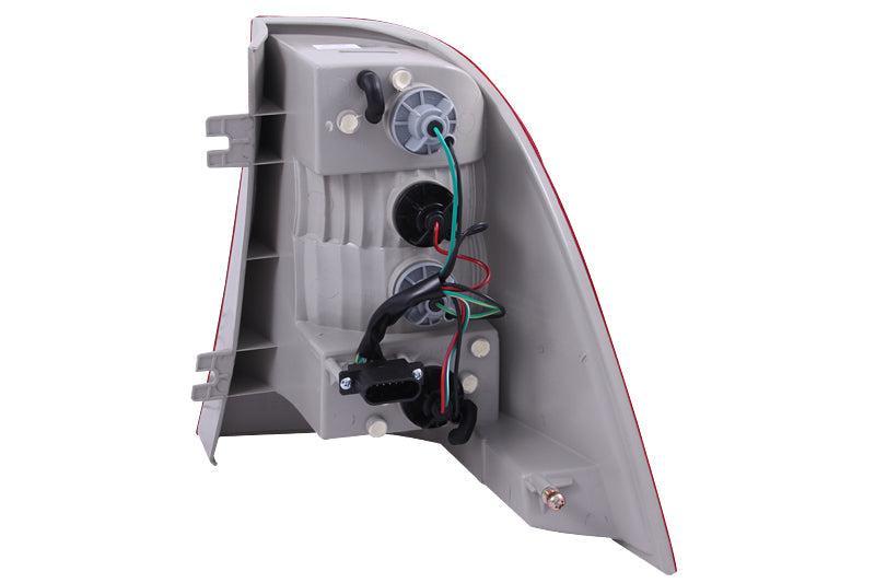 ANZO 1998-2005 Mercedes Benz M Class W163 Taillights Chrome ANZO Tail Lights  AXOPROS