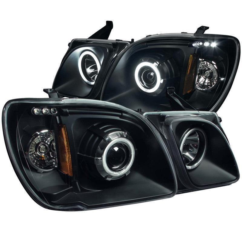ANZO 1998-2007 Lexus Lx470 Projector Headlights w/ Halo Black (CCFL) ANZO Headlights AXOPROS