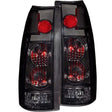 ANZO 1999-2000 Cadillac Escalade Taillights Dark Smoke G2 ANZO Tail Lights  AXOPROS