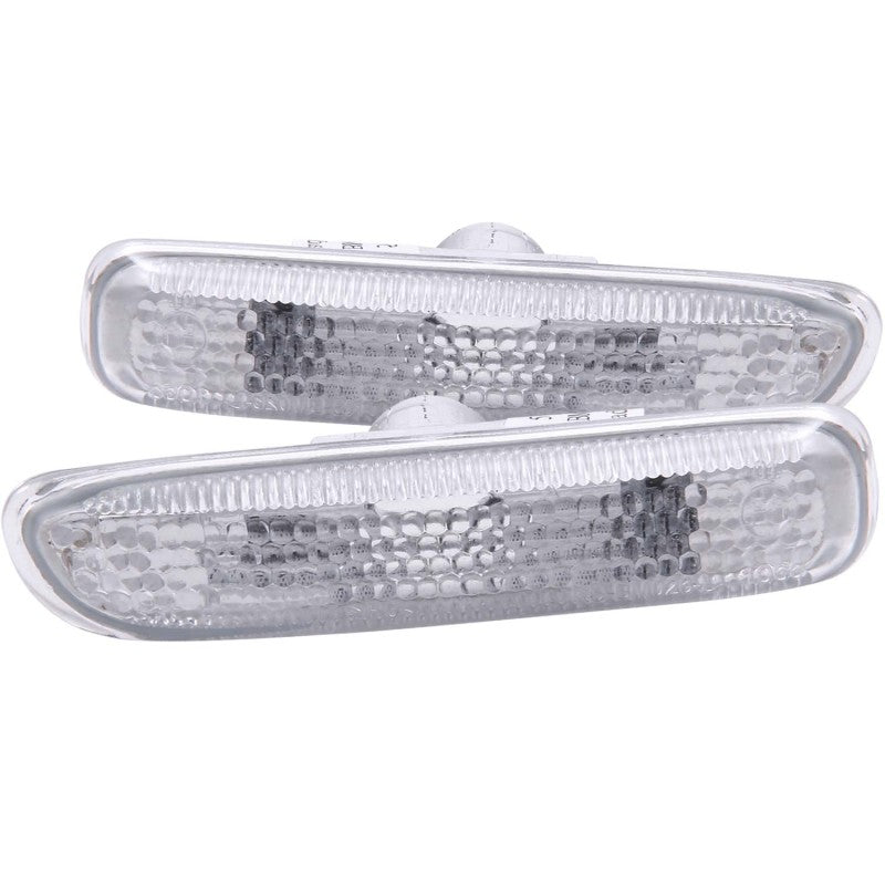ANZO 1999-2001 BMW 3 Series Side Marker Lights Clear ANZO Lights Corner AXOPROS