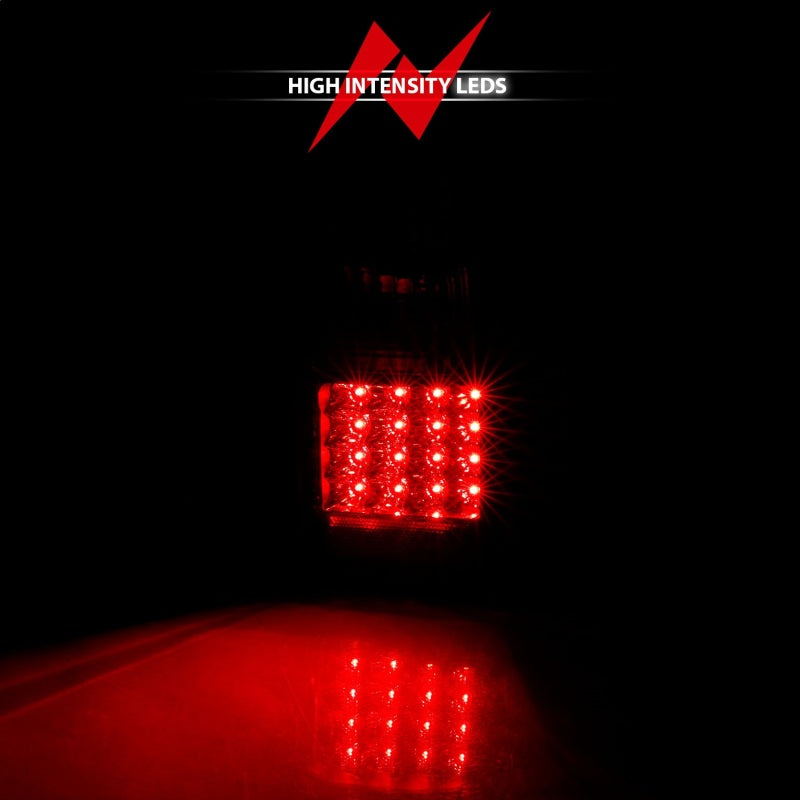 ANZO 2001-2002 Toyota 4 Runner LED Taillights Black ANZO Tail Lights AXOPROS