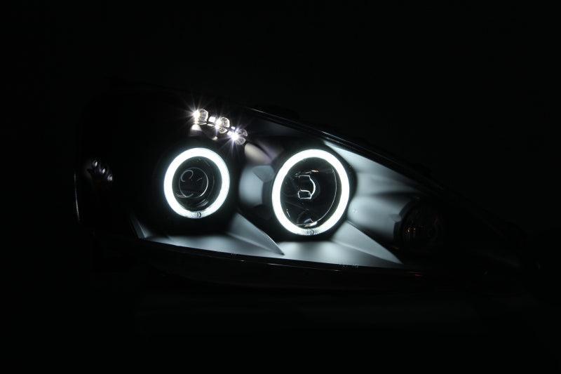 ANZO 2005-2006 Acura Rsx Projector Headlights w/ Halo Black ANZO Headlights AXOPROS