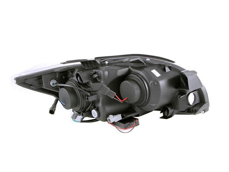 ANZO 2005-2010 Scion Tc Projector Headlights w/ Halo Black (CCFL) ANZO Headlights AXOPROS