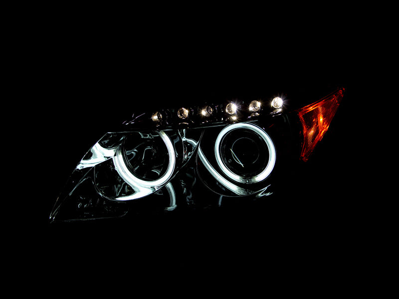 ANZO 2005-2010 Scion Tc Projector Headlights w/ Halo Chrome (CCFL) ANZO Headlights AXOPROS