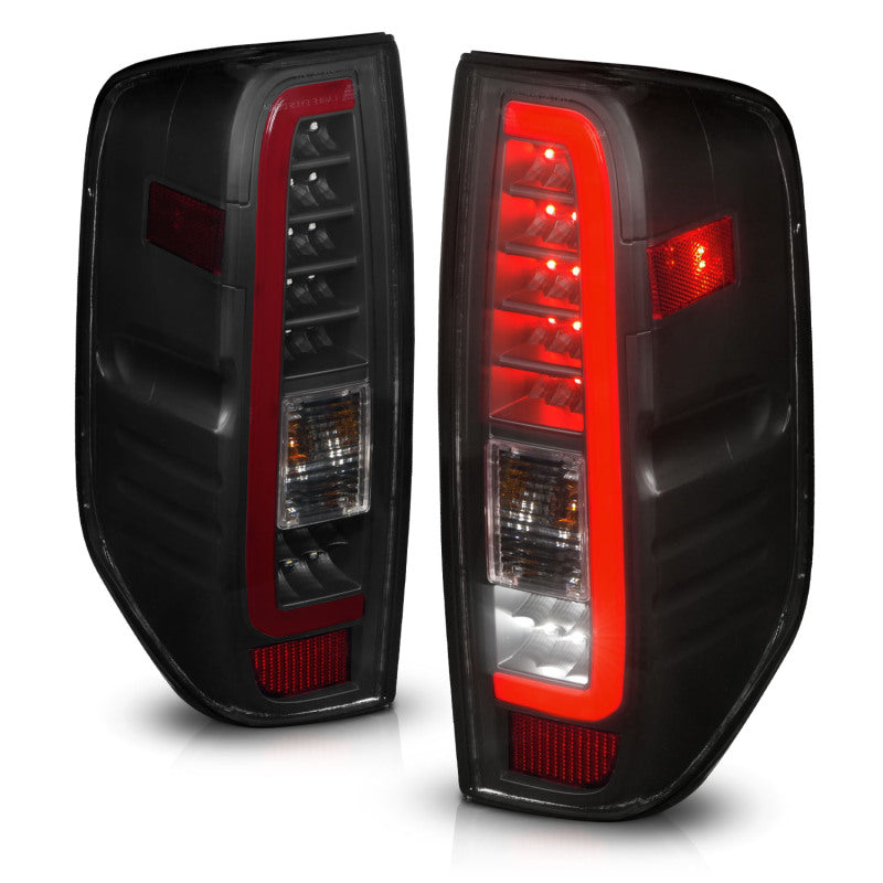 ANZO 2005-2021 Nissan Frontier LED Taillights Black Housing/Smoke Lens ANZO Tail Lights AXOPROS