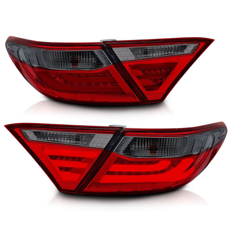 ANZO 2015-2016 Toyota Camry LED Taillights Smoke ANZO Tail Lights  AXOPROS