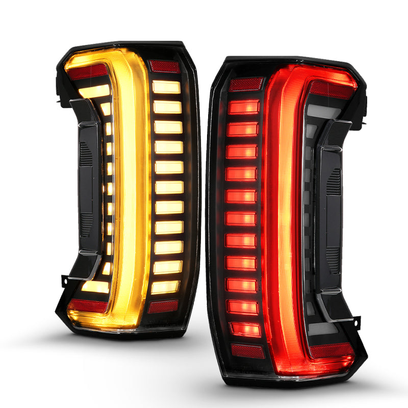 ANZO 22-24 Toyota Tundra (Does Not Fit LED Seq. Models) Z-Series Full LED Tail Lights - Pair ANZO Tail Lights AXOPROS