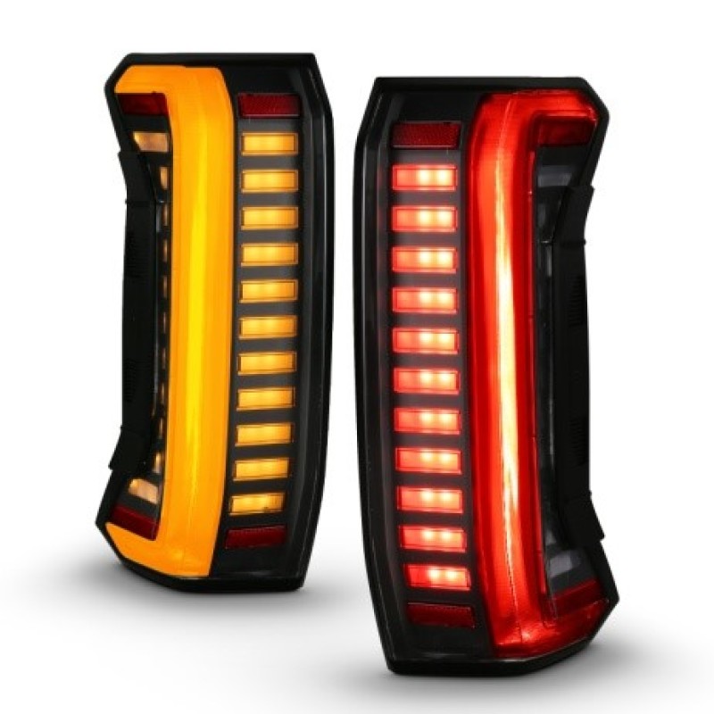 ANZO 22-24 Toyota Tundra (Does Not Fit LED Seq. Models) Z-Series Full LED Tail Lights - Pair ANZO Tail Lights AXOPROS