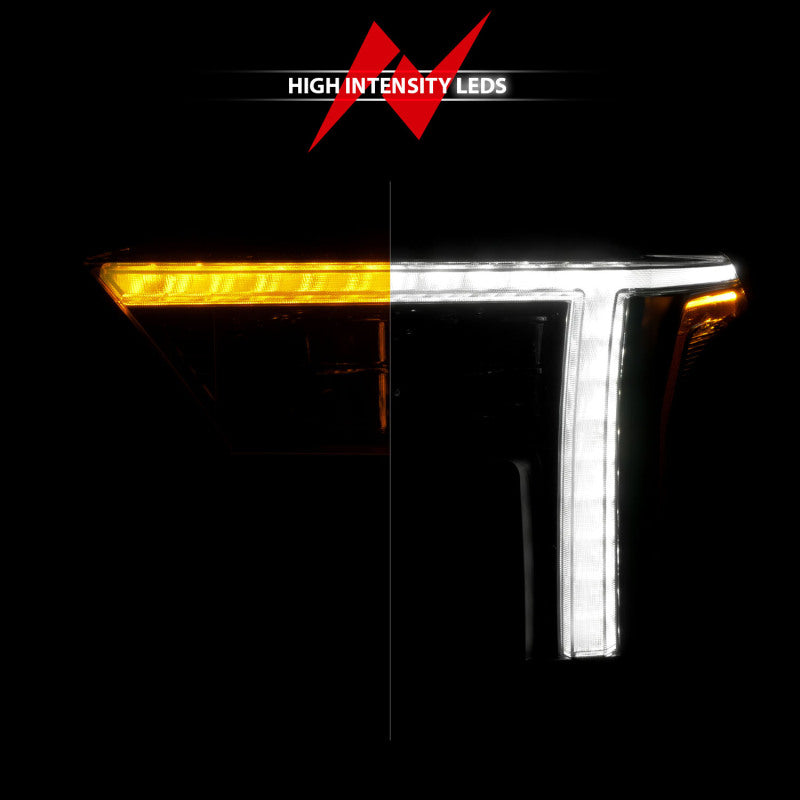 ANZO 22-24 Toyota Tundra (w/Factory LED Refl.) Z-Series Full LED Proj Headlights - Pass. Side ONLY ANZO Headlights AXOPROS