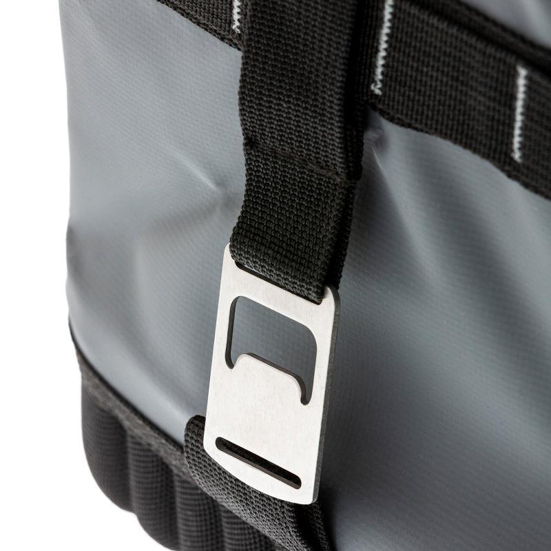 ARB Cooler Bag Charcoal w/ Red Highlights 15in L x 11in W x 9in H Holds 22 Cans ARB Tow Straps AXOPROS