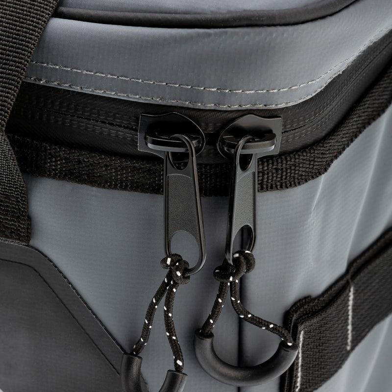 ARB Cooler Bag Charcoal w/ Red Highlights 15in L x 11in W x 9in H Holds 22 Cans ARB Tow Straps AXOPROS