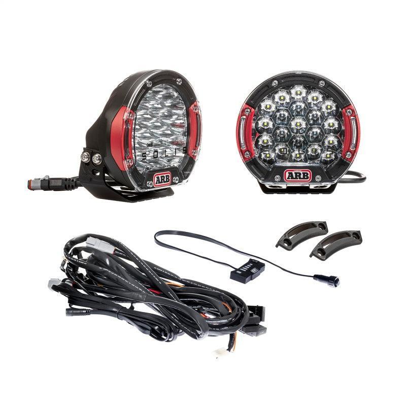 ARB Intensity SOLIS 21 2 Flood Kit With Loom ARB Driving Lights AXOPROS