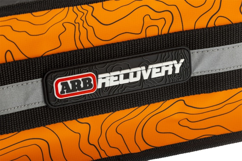 ARB Micro Recovery Bag Orange/Black Topographic Styling PVC Material ARB Tow Straps AXOPROS