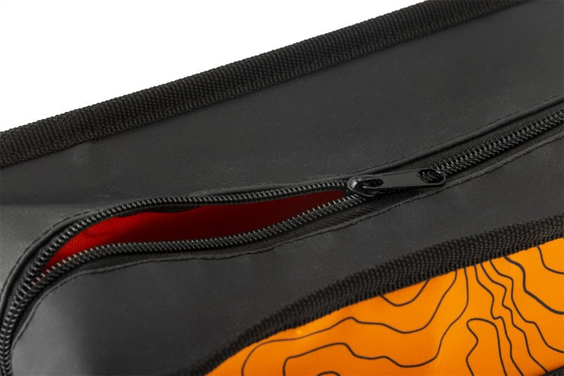 ARB Micro Recovery Bag Orange/Black Topographic Styling PVC Material ARB Tow Straps AXOPROS