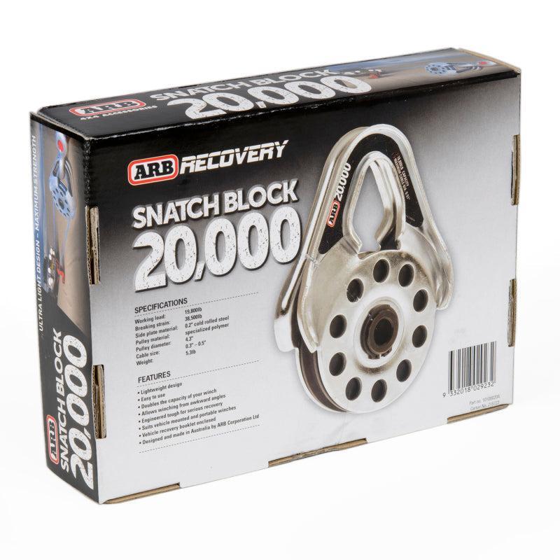 ARB Snatch Block Ultra Light 20000 ARB Camping Equipment AXOPROS