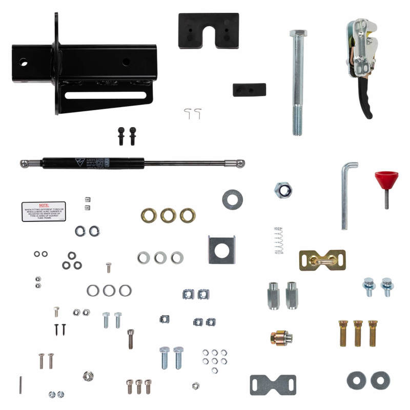 ARB W/Carrier Rstb Rhs Blk 80 Series ARB Spare Tire Carriers AXOPROS