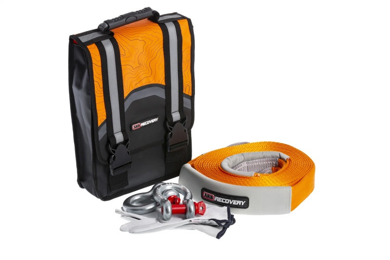 ARB Weekender Recovery Kit Incl 17600lb Recovery Strap/4.75T Shackles ARB Tow Straps AXOPROS