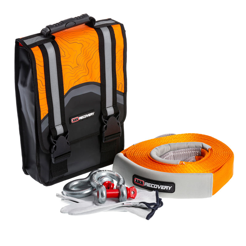 ARB Weekender Recovery Kit Incl 17600lb Recovery Strap/4.75T Shackles ARB Tow Straps AXOPROS