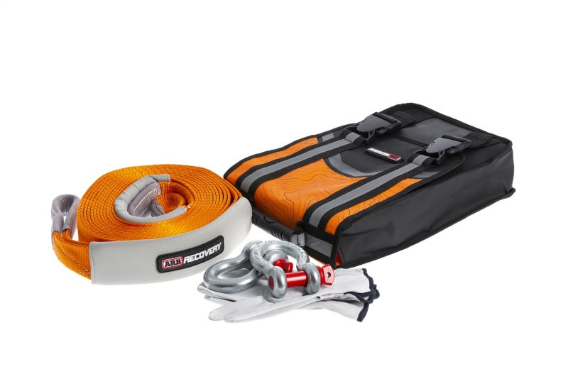 ARB Weekender Recovery Kit Incl 17600lb Recovery Strap/4.75T Shackles ARB Tow Straps AXOPROS