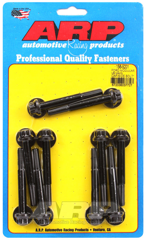 ARP Ford Modular V8 Main Cap-Side Bolt (Early Cast Iron Block) M8 Main Bolt Kit ARP Main Stud & Bolt Kits AXOPROS
