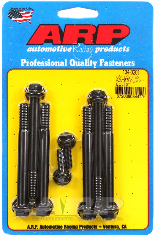 ARP LS1 / LS2 Water Pump w/ Thermostat Housing SS Hex Bolt Kit ARP Hardware Kits - Other AXOPROS