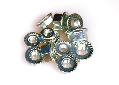 ARP M10 x 1.25 Locking Flange Nut Kit (10 pack) ARP Hardware Kits - Other AXOPROS
