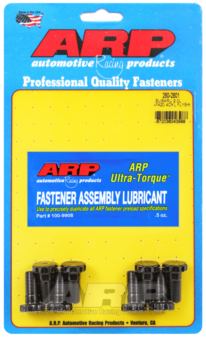 ARP Subaru 2.0L FA20 4Cyl Flywheel Bolt Kit ARP Hardware Kits - Other AXOPROS