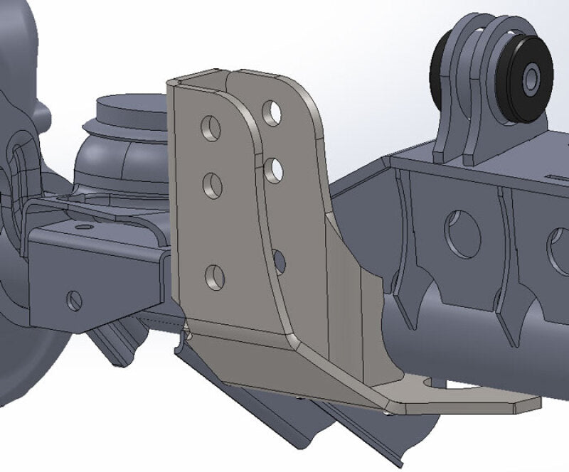 Artec Industries 93-06 Jeep Wrangler TJ Lj Raised Tracbar Bracket For Tj Front Axle Artec Industries Brackets AXOPROS