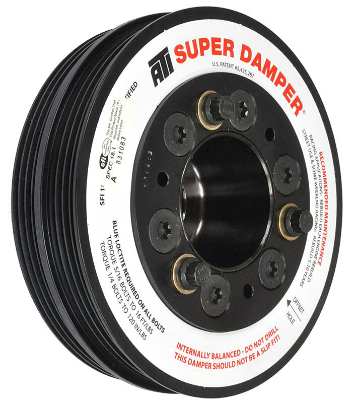 ATI Damper 94-05 Miata 1.8L 5.67in 4 Grv Belt Guide for OEM Trigger Wheel (916885BG Included) ATI Crankshaft Dampers AXOPROS