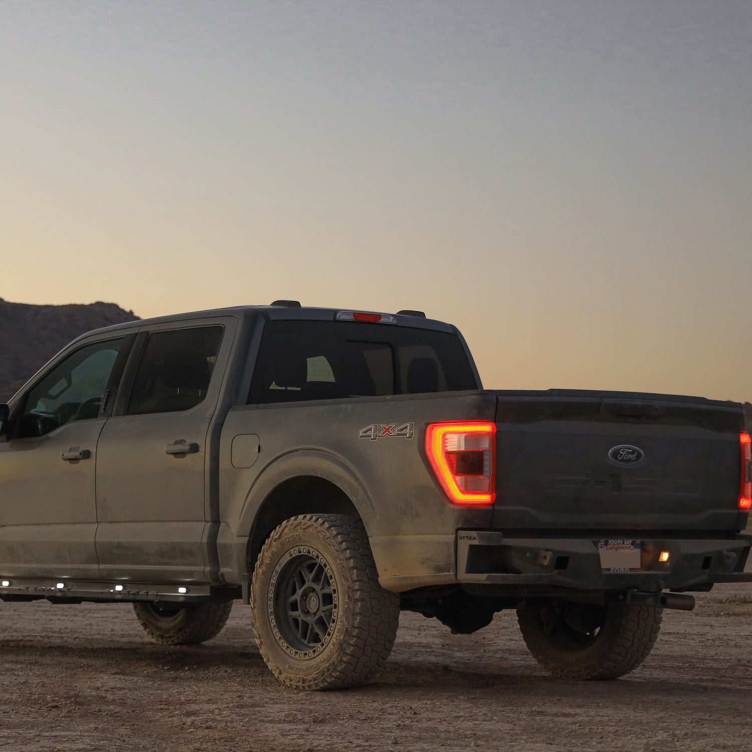 Attica Rear Bumper Attica 4x4 Bumper  AXOPROS