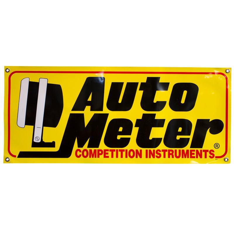 Autometer 3ft Heavy Race Banner AutoMeter Marketing  AXOPROS