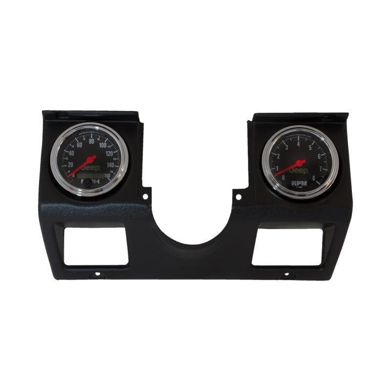 Autometer 87-96 Jeep Wrangler YJ 7pc Direct-Fit Dash Gauge Kit AutoMeter Gauges AXOPROS